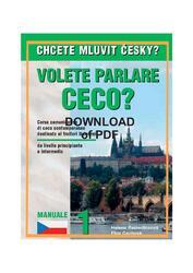 Chcete mluvit česky? - Učebnice 1 v pdf / Manuale in pdf